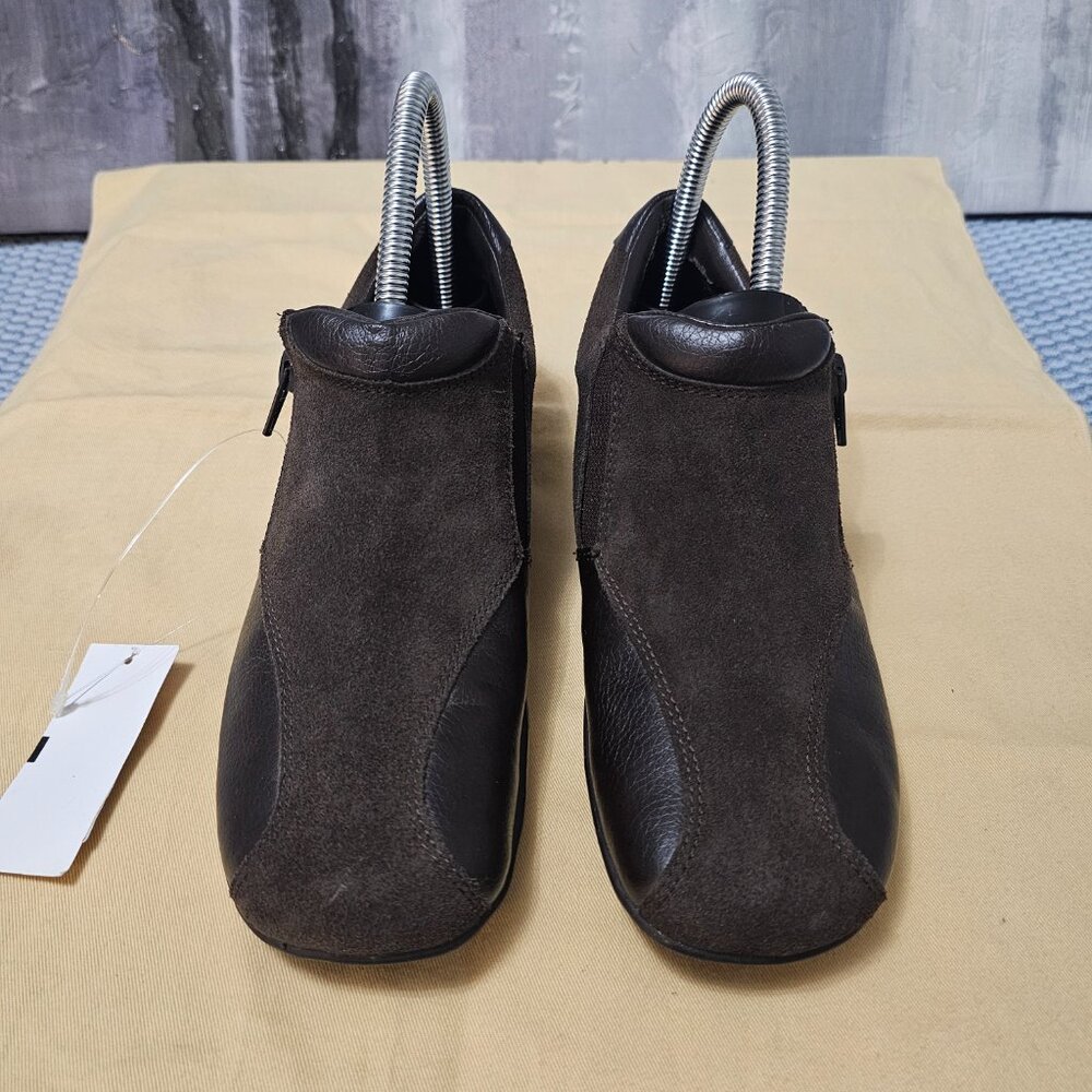 NEW GNWflex Lorene Women’s Brown Suede & Leather Slip-On Loafers | Size 6 - Picture 4 of 8